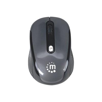 Manhattan Performance - muis - 2.4 GHz - zwart/zilver