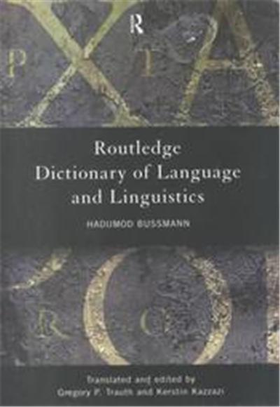 Routledge Dictionary of Language and Linguistics