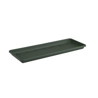 Soucoupe Pour Jardinière 60 Cm Anthracite - Dessous De Pot Plastique, Capacité Pour Pot 60x17x15 Cm - 12