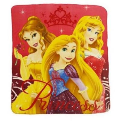 Plaid polaire princesses - couverture 120 x 140 cm