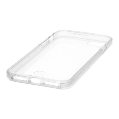 Coque bi-matière dos rigide contour souple pour iPhone 7 et iPhone 8 - Clear