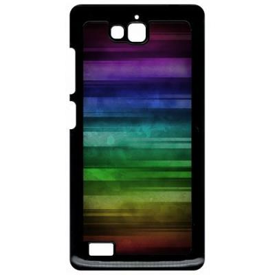 Coque huawei honor 3c et 3c 4g drapeau gay pride rainbow grunge