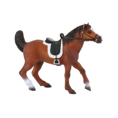 Figurine cheval : etalon arabe avec selle bullyland