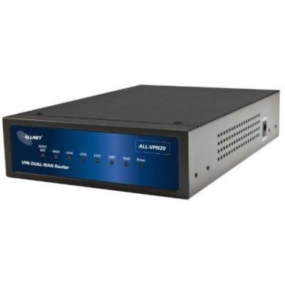 Allnet All-Vpn20 Routeur Vpn Double Wan Firewall Avec Processeur Mips64, 2 Connections Wan Et 4 Connections Lan