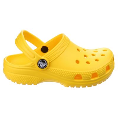 crocs jaune fluo