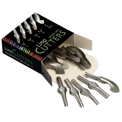 Assortiment de 10 gouges n 1 à 5