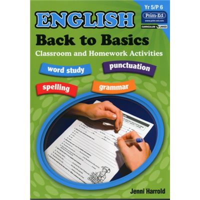 English Homework: Bk. E: Back To Basics Activities For Class And Home (Paperback)