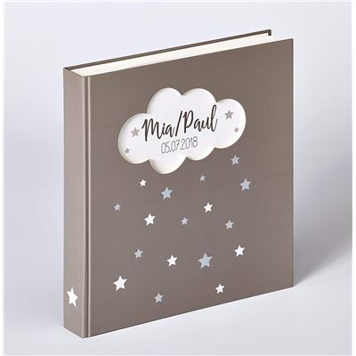 Walther Design Magical Fotoalbum, Grau, 28 x 30.5 cm