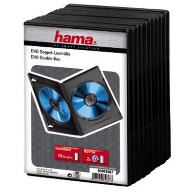 Hama DVD Double Empty Case with foil - boîtier pour DVD