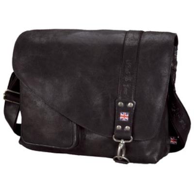 PRIDE&SOUL Sac bandoulière JOKER , en cuir, noir