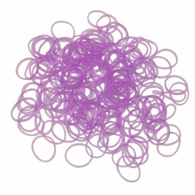 200 élastiques Loom - phosphorescent Violet