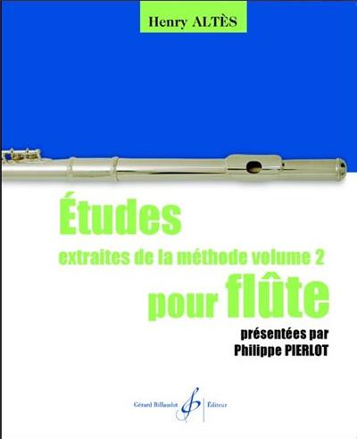 ETUDES EXTRAITES DE LA METHODE VOL.2 POUR FLUTE