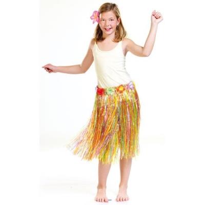 Jupe hawaïenne enfant 50 cm