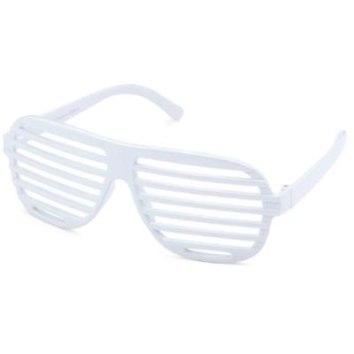 ELOPE - S56812 - DÉGUISEMENT - ACCESSOIRE - LUNETTE - RAYÉE BLANCHE