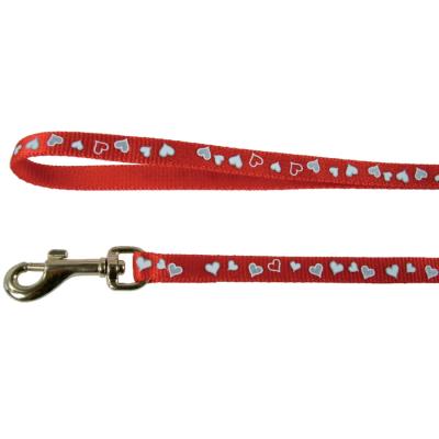Meilleurs prix pour Laisse Reflectif Coeur Chat 1m Rouge