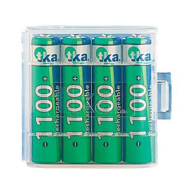 TKA accus Nimh type AAA 1 100 mAh - Lot de 4