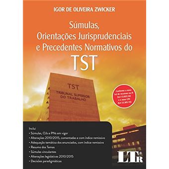 Súmulas, Orientações Jurisprudenciais E Precedentes Normativos Do Tst - 1