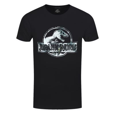 Jurassic World T-Shirt Logo Homme Noir