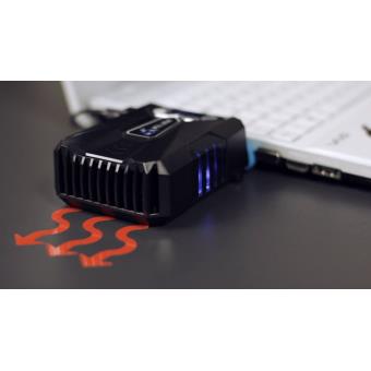 KLIM Cool Refroidisseur PC Portable Gamer - Ventilateur Pour Refroidissement  Rapide - Extracteur d'Air Chaud USB (Bleu)