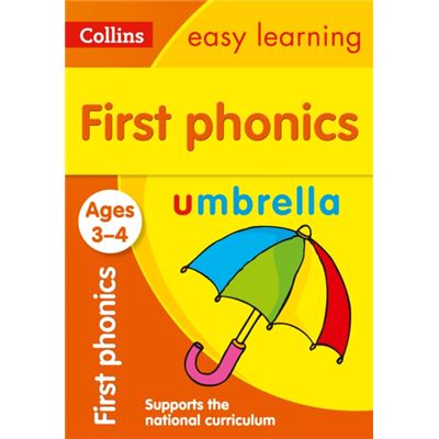 First Phonics Ages 3-5 (Collins Easy Learning Preschool) (Paperback)