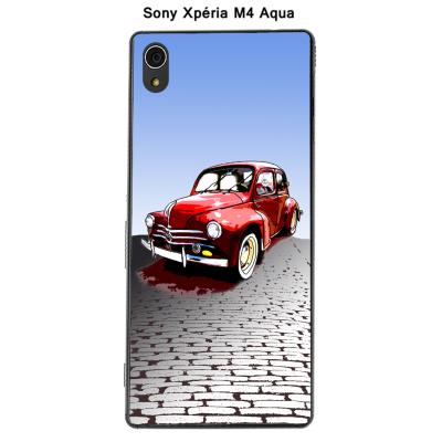 Coque Sony Xpéria M4 Aqua - 4 chevaux-2