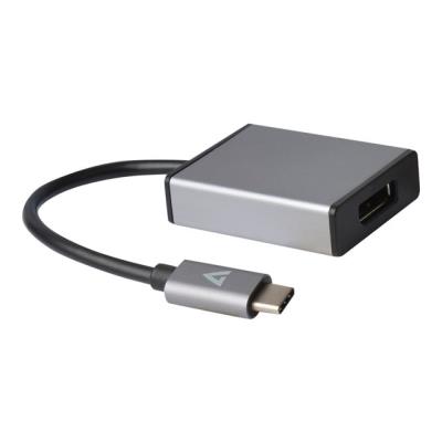 V7 externe video-adapter - zwart, spacegrijs