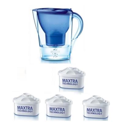 Brita 1 Carafe Marella Bleue + 4 Cartouches
