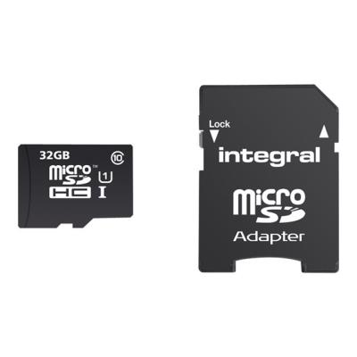 Integral Smartphone and Tablet - carte mémoire flash - 32 Go - microSDHC UHS-I