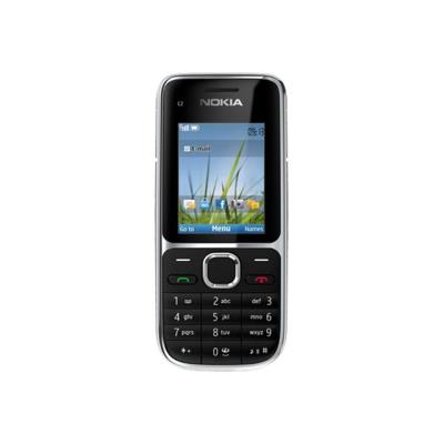 Nokia C2-01 - 3G téléphone de service - microSD slot - Écran LCD - 320 x 240 pixels - rear camera 3,2 MP - noir