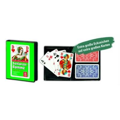 Spielkartenfabrik Altenburger - 6681 - Jeu De Cartes Rami Séniors