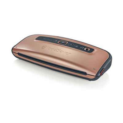 Food saver ffs013x-01 appareil de mise sous vide métal rouge/orange 40,8 x 14,7 x 8,7 cm