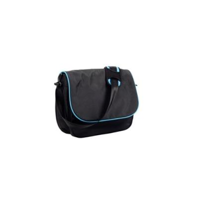 Easywalker sac à langer june noir - liseret bleu
