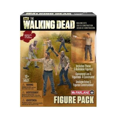 Figurine The Walking Dead - Building Sets - Pack de 5 figurines