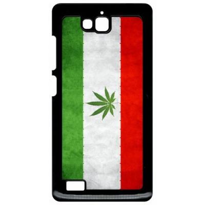 Coque huawei honor 3c et 3c 4g drapeau iran weeds