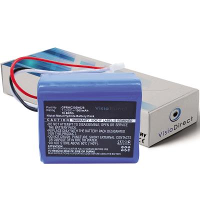 Batterie pour Irobot Mint Plus 5200 nettoyeur de sols 1500mAh 7.2V - Visiodirect -