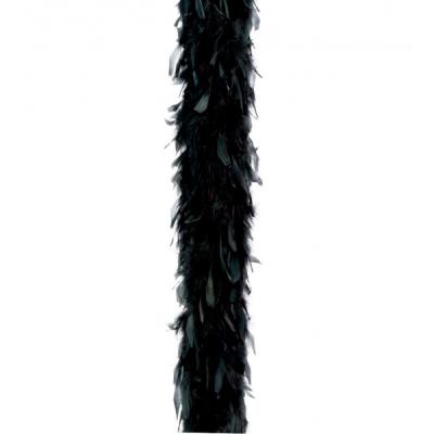 Boa à plumes noires