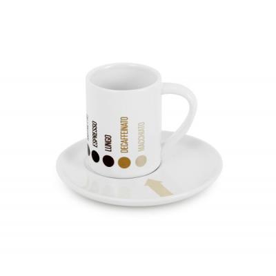 Tasse espresso barista x4 céramique