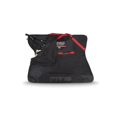 Sci con travel plus vtt housse de transport vélo vtt noir 125 x 22 x 90