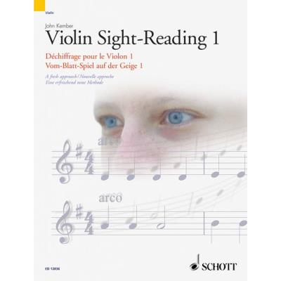 Partitions classique SCHOTT KEMBER JOHN - DECHIFFRAGE POUR LE VIOLON VOL. 1 - VIOLIN Violon