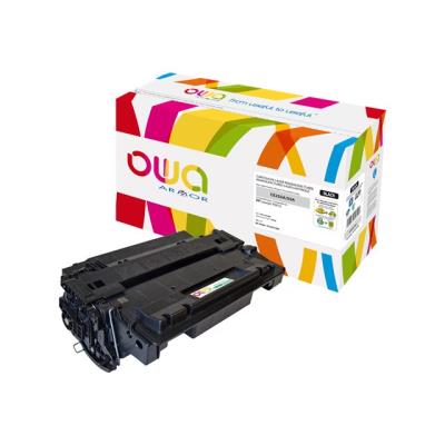 OWA - zwart - gereviseerd - tonercartridge (alternatief voor: HP CE255A)