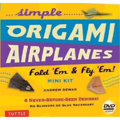 Simple Origami Airplanes Mini Kit /Anglais