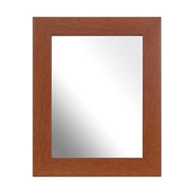 Inov8 8 x 15 cm Lot de 2 miroirs traditionnels de fabrication britannique Chêne doré