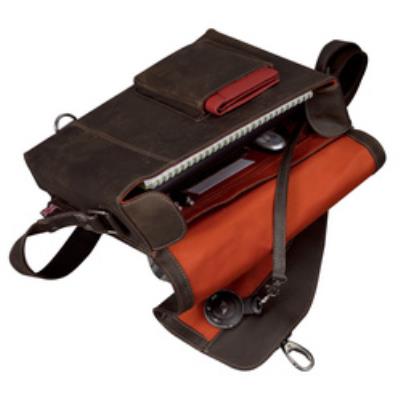PRIDE&SOUL Sac bandoulière MRS. NOEL , en cuir, marron