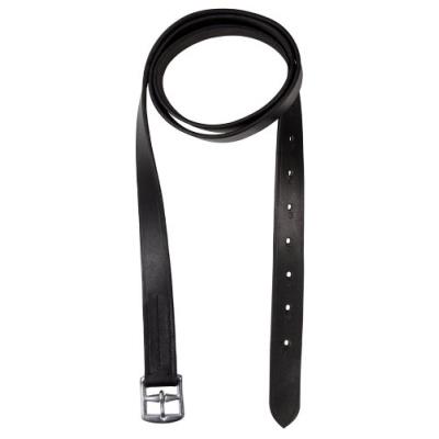 Pfiff 004180-60-pony étrivière en cuir pony noir