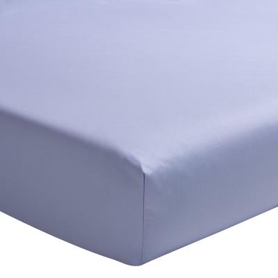 Essix - Percale coton Drap Housse Céleste - 80 x 200 cm