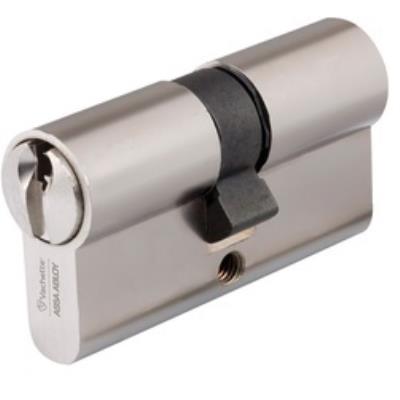 Cylindre V5 - Profil Européen 2 Entrées Vachette 7100 Dim.(En Mm): 30X40, Long. 70 Mm, Fin.: Laiton