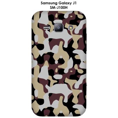 Coque Samsung Galaxy J1 - SM-J100H Camouflage 2 sable