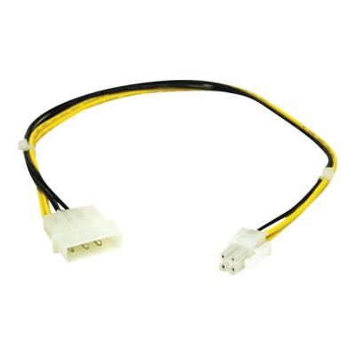 C2G - Câble d'alimentation - ATX12V 4 broches (F) pour alimentation interne 4 plots (M) - 25 cm