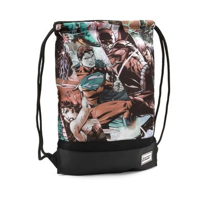 Karactermania Justice League Comics-Storm Drawstring Bag Sac à cordon, 47 cm, Gris (Grey)