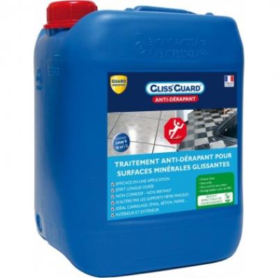 Antidérapant pour surfaces glissantes- gliss'guard 5l + pulvérisateur offert